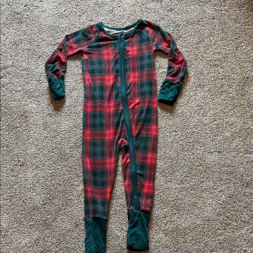Little Sleepies Christmas Plaid Pajamas